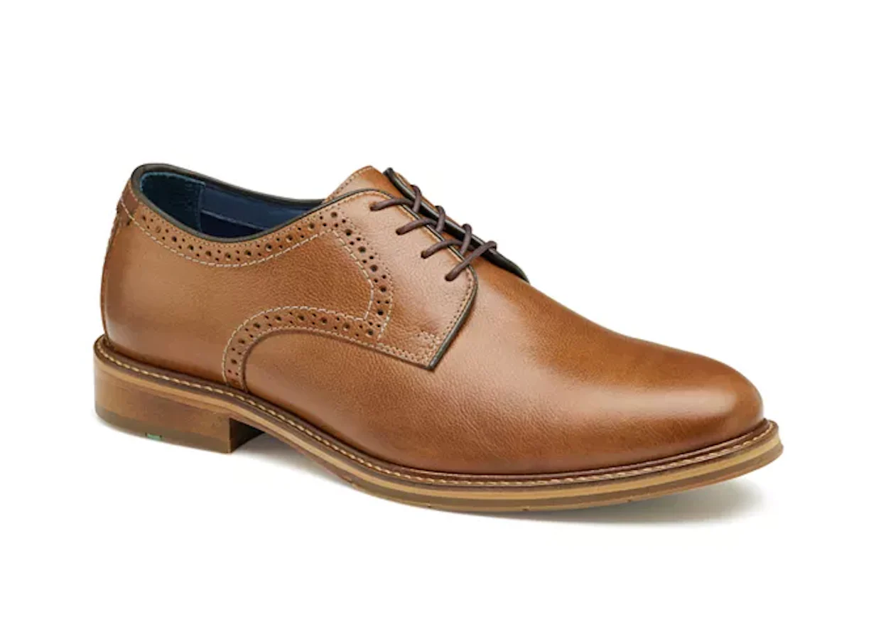 MEN'S JOHNSTON & MURPHY XC FLEX RALEIGH PLAIN TOE | TAN - Image 2