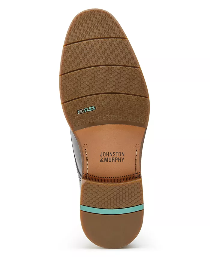 MEN'S JOHNSTON & MURPHY XC FLEX RALEIGH PLAIN TOE | TAN - Image 4