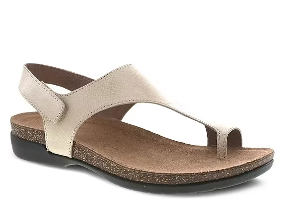 WOMEN'S DANSKO REECE | LINEN MILLED BURNISHED SANDAL - Image 4