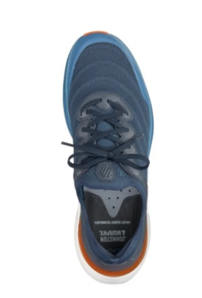 MEN'S JOHNSTON & MURPHY RT1-SPORT | BLUE / NAVY / ORANGE - Image 5