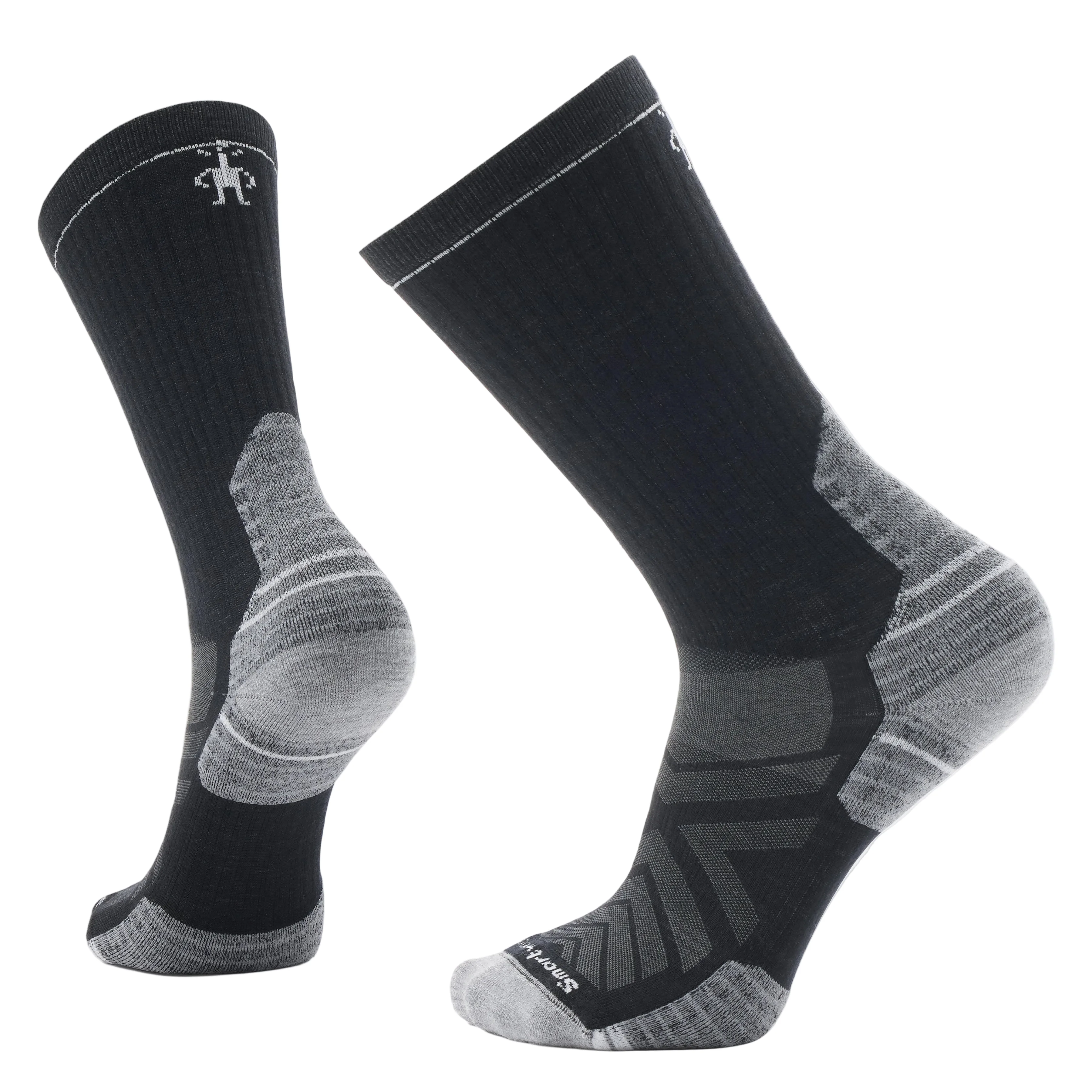 SMARTWOOL HIKE TARGETED CUSHION CREW | BLACK