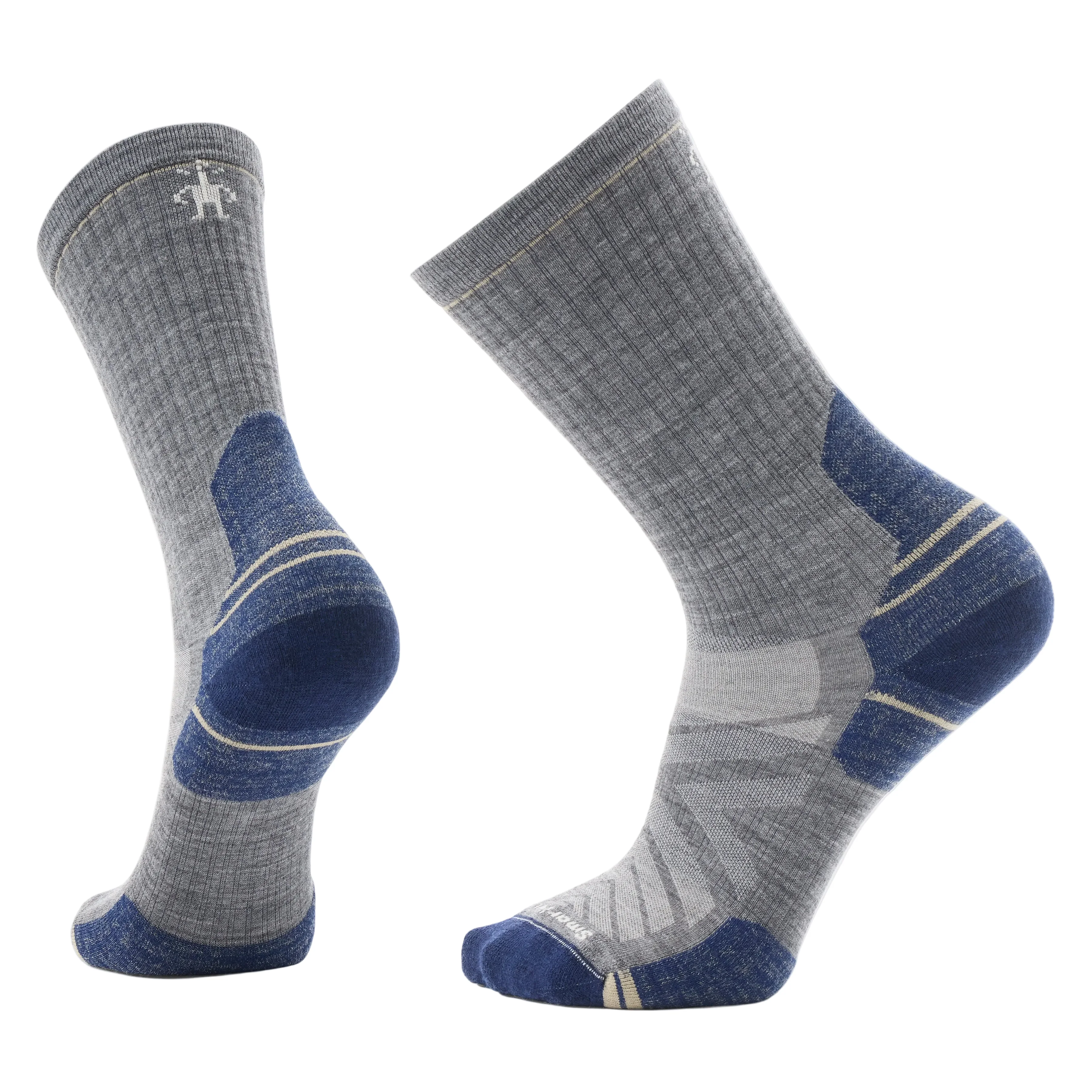 SMARTWOOL HIKE TARGETED CUSHION CREW | MEDIUM GRAY