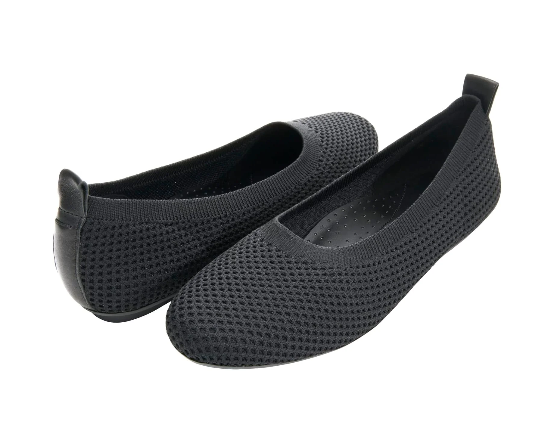 WOMEN'S VANELI SUVI KNIT FLAT | BLACK - Image 4