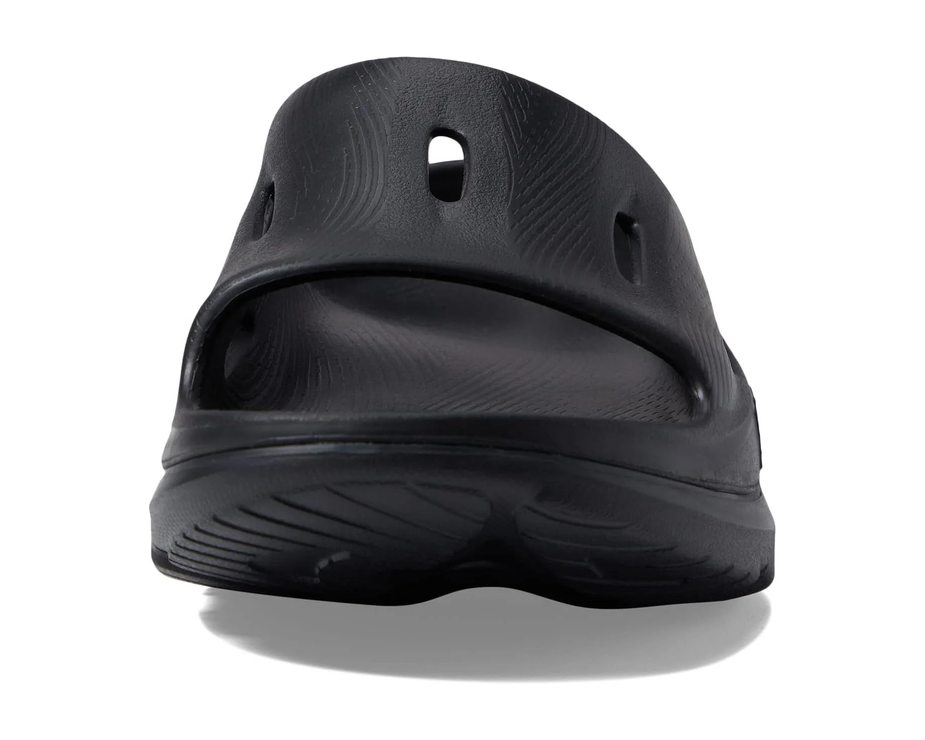 UNISEX HOKA ORA RECOVERY SLIDE 3 | BLACK / BLACK - Image 5