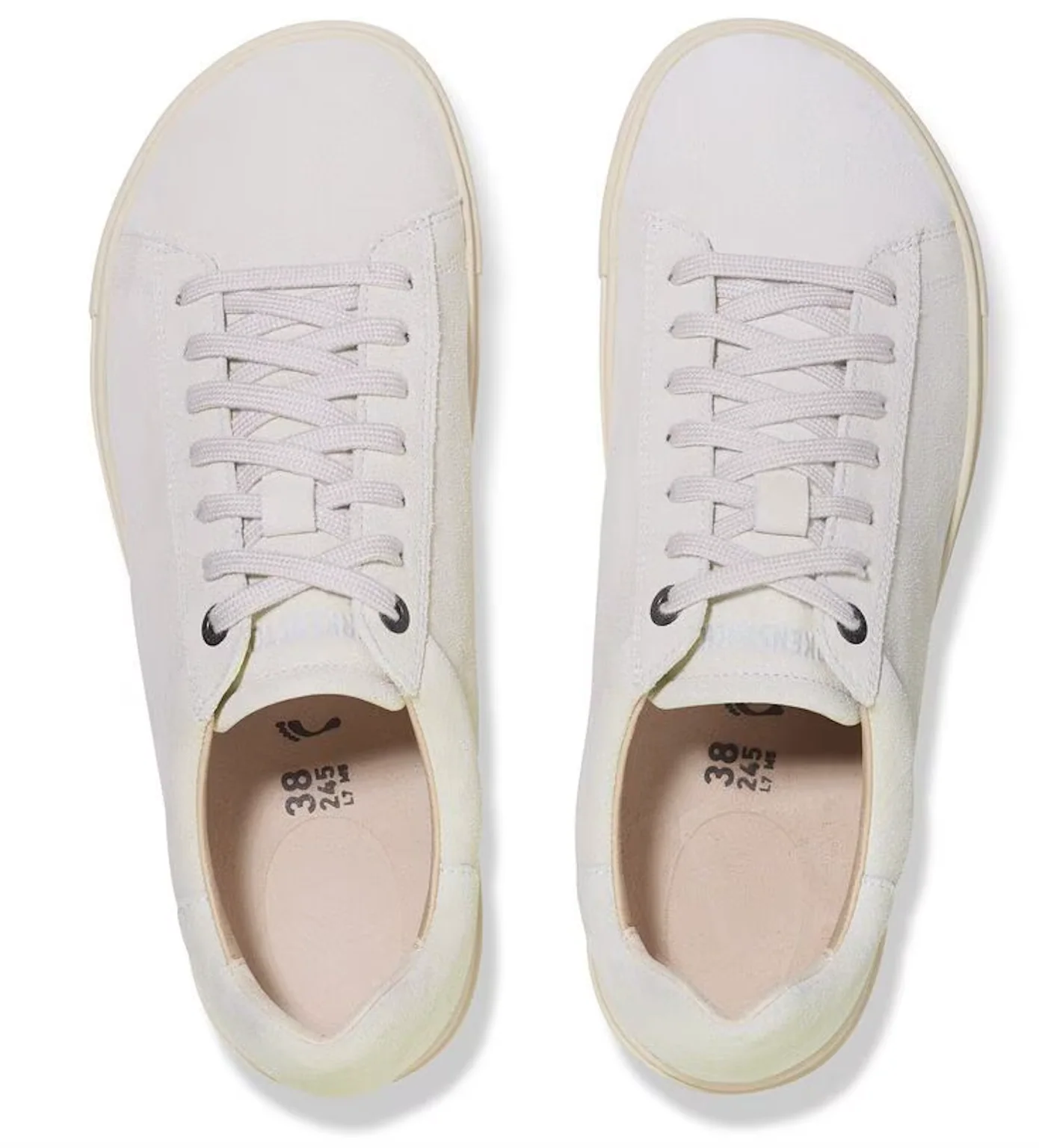 UNISEX BIRKENSTOCK BEND LOW | ANTIQUE WHITE SUEDE LEATHER - Image 5
