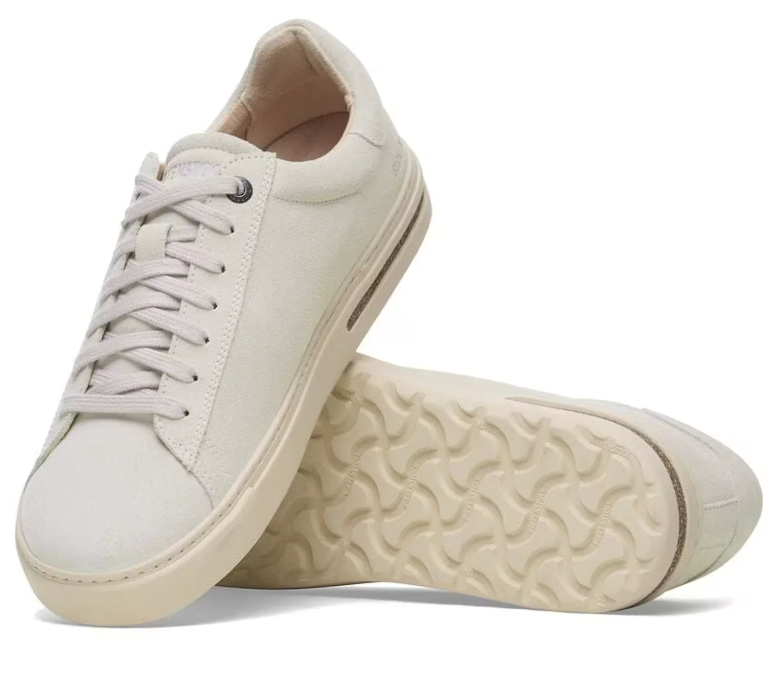 UNISEX BIRKENSTOCK BEND LOW | ANTIQUE WHITE SUEDE LEATHER - Image 6