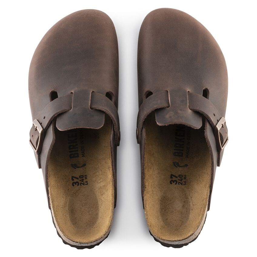 UNISEX BIRKENSTOCK BOSTON CLOG | HABANA LEATHER - Image 4
