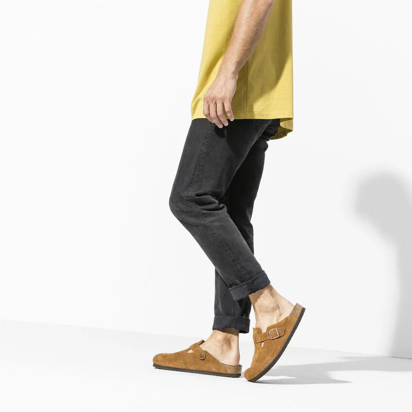 UNISEX BIRKENSTOCK BOSTON SOFT FOOT BED | MINK - Image 2