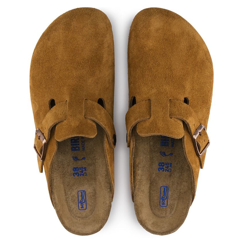 UNISEX BIRKENSTOCK BOSTON SOFT FOOT BED | MINK - Image 6