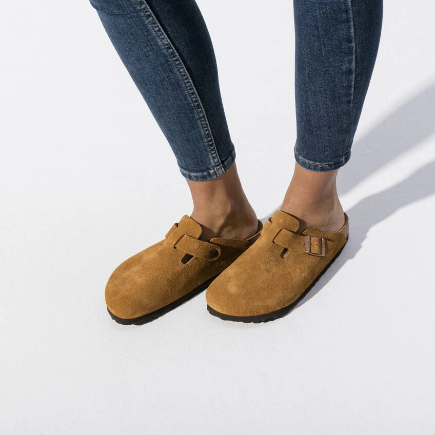 UNISEX BIRKENSTOCK BOSTON SOFT FOOT BED | MINK - Image 8