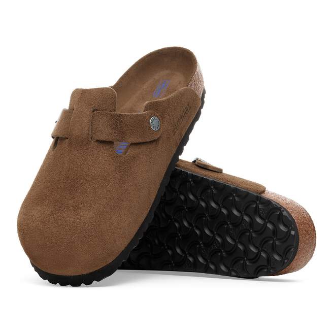 UNISEX BIRKENSTOCK BOSTON SOFT FOOTBED | DARK TEA TONAL - Image 5