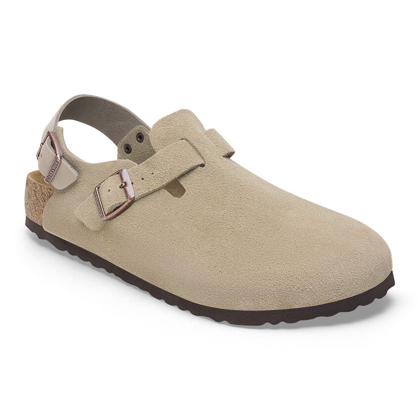 UNISEX BIRKENSTOCK TOKIO II CLOG | TAUPE - Image 2