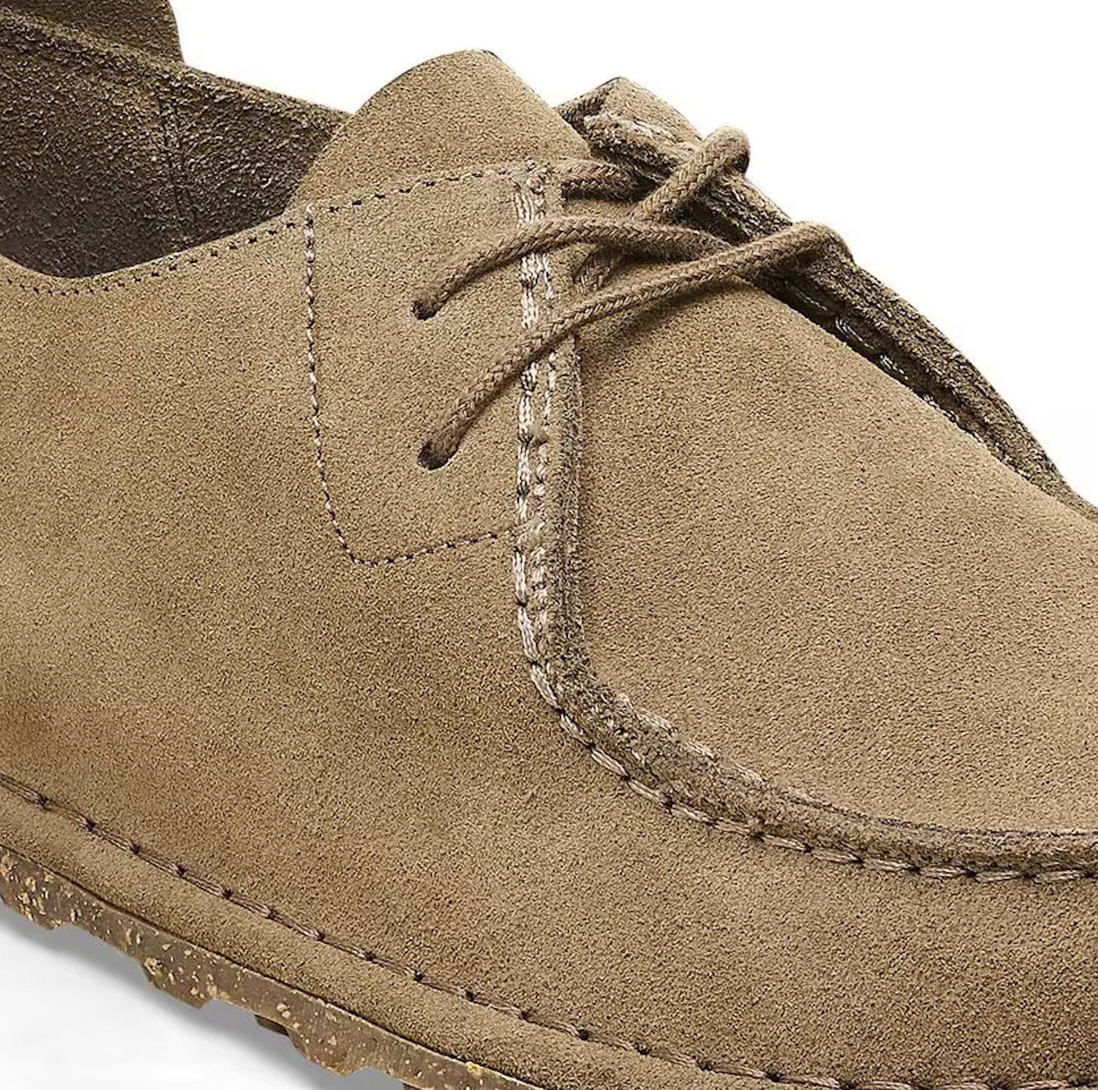 UNISEX BIRKENSTOCK UTTI LACE | GRAY TAUPE SUEDE LEATHER - Image 4