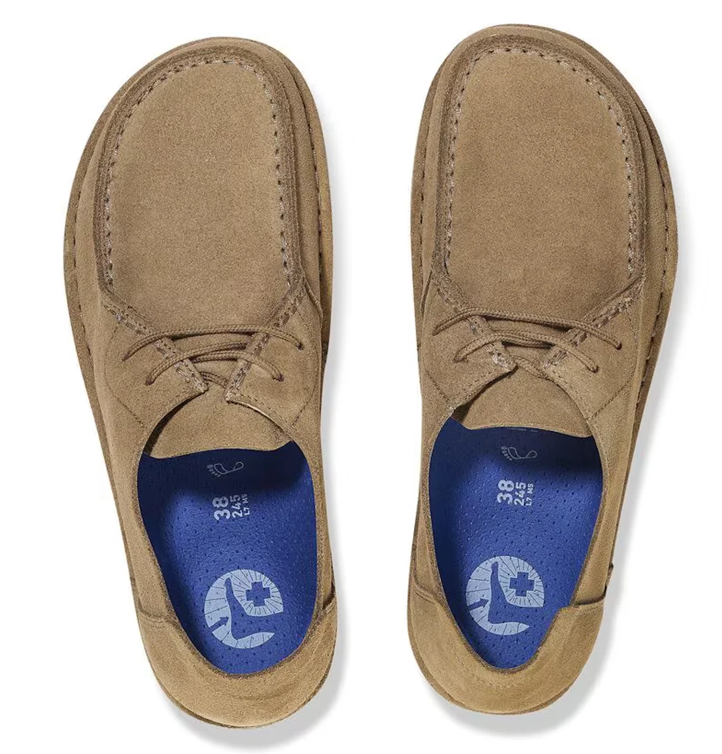 UNISEX BIRKENSTOCK UTTI LACE | GRAY TAUPE SUEDE LEATHER - Image 5