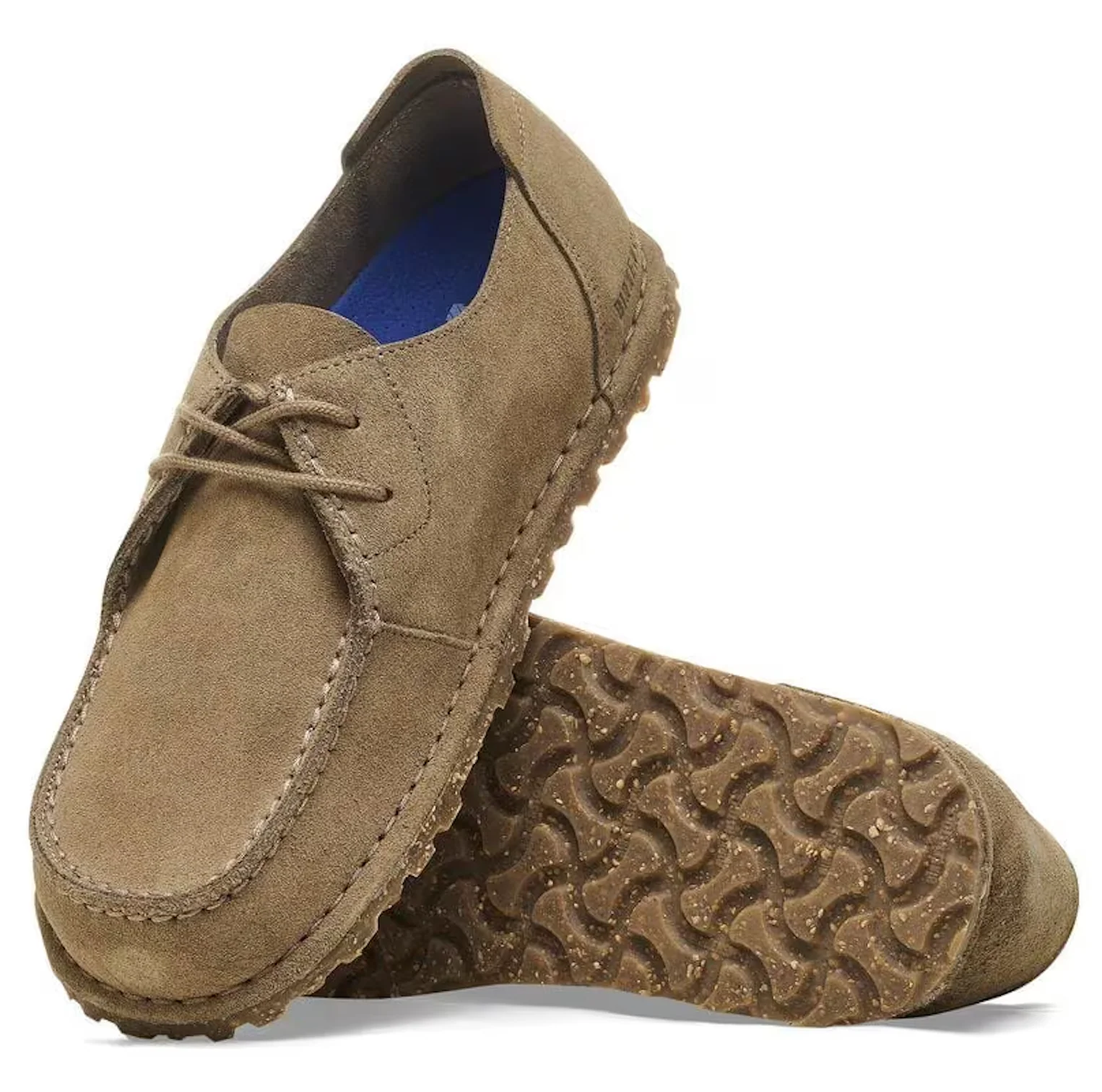 UNISEX BIRKENSTOCK UTTI LACE | GRAY TAUPE SUEDE LEATHER - Image 6