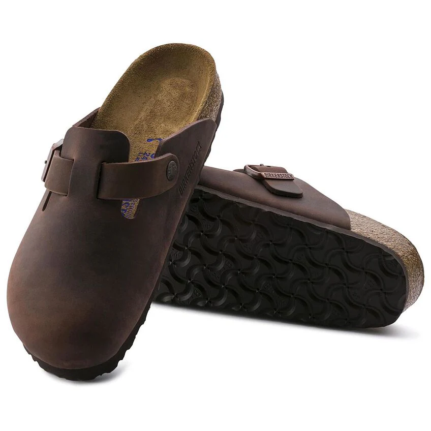 UNISEX BIRKENSTOCK BOSTON SOFT FOOT BED | HABANA LEATHER - Image 5