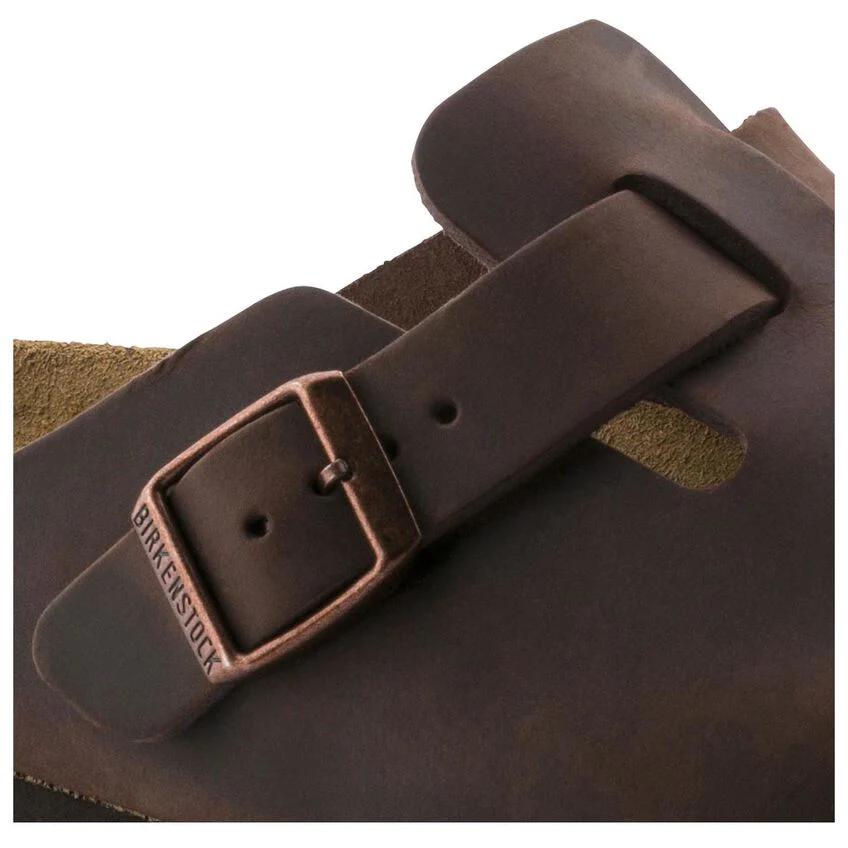 UNISEX BIRKENSTOCK BOSTON SOFT FOOT BED | HABANA LEATHER - Image 6