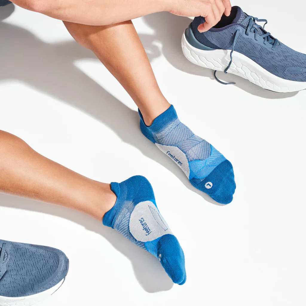 UNISEX FEETURES ELITE LIGHT CUSHION NO SHOW | NAVY MIST - Image 4