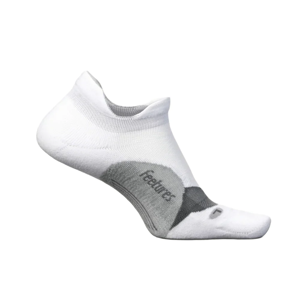 UNISEX FEETURES ELITE LIGHT CUSHION NO SHOW | WHITE