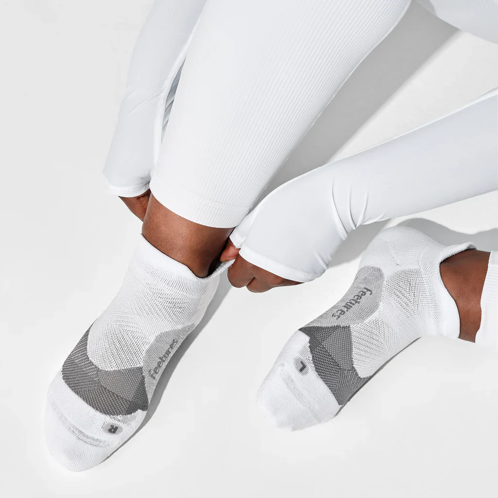 UNISEX FEETURES ELITE LIGHT CUSHION NO SHOW | WHITE - Image 3