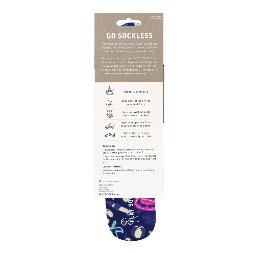 UNISEX FLAT SOCKS MESH | BEACH BUM - Image 3