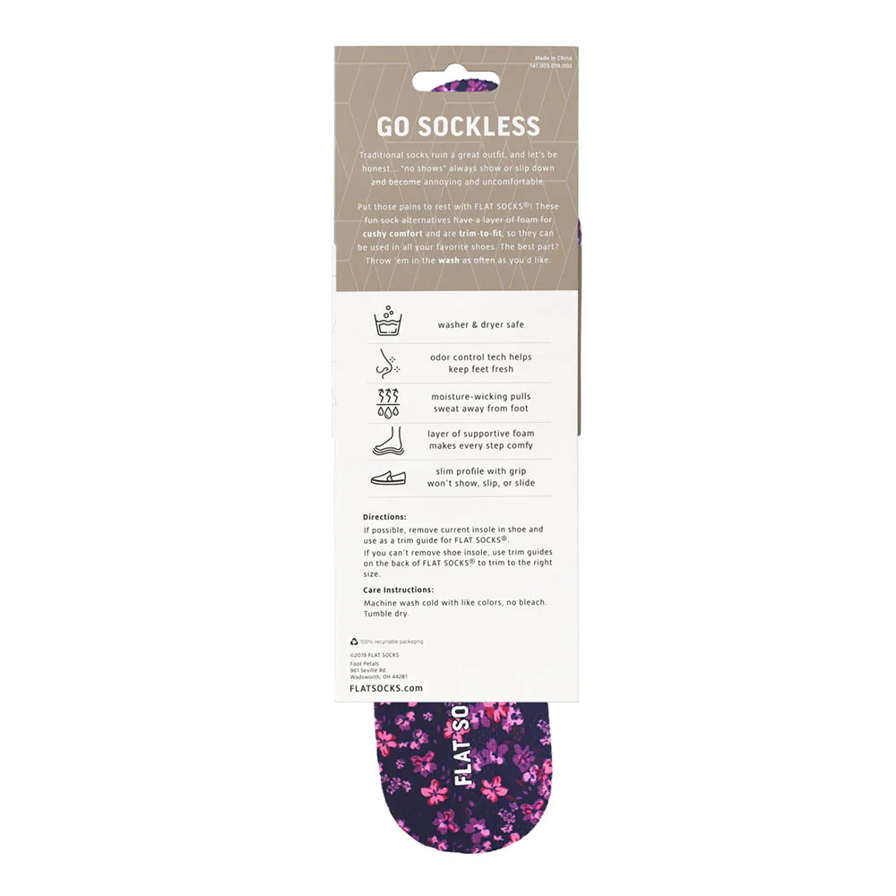 UNISEX FLAT SOCKS MESH | VIOLET THATCHER - Image 4