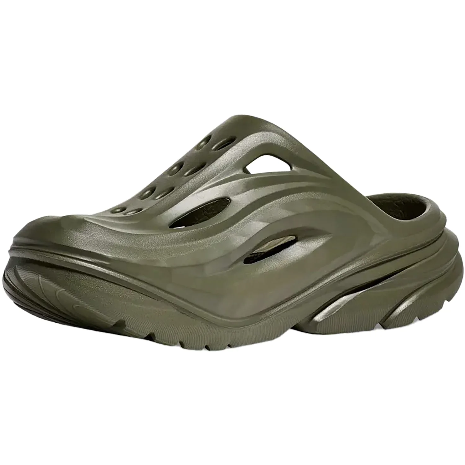 UNISEX HOKA ORA RECOVERY MULE | SLATE / SLATE - Image 4