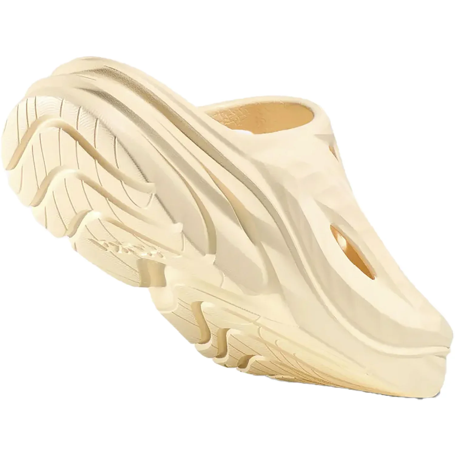 UNISEX HOKA ORA RECOVERY MULE | VANILLA / VANILLA - Image 6