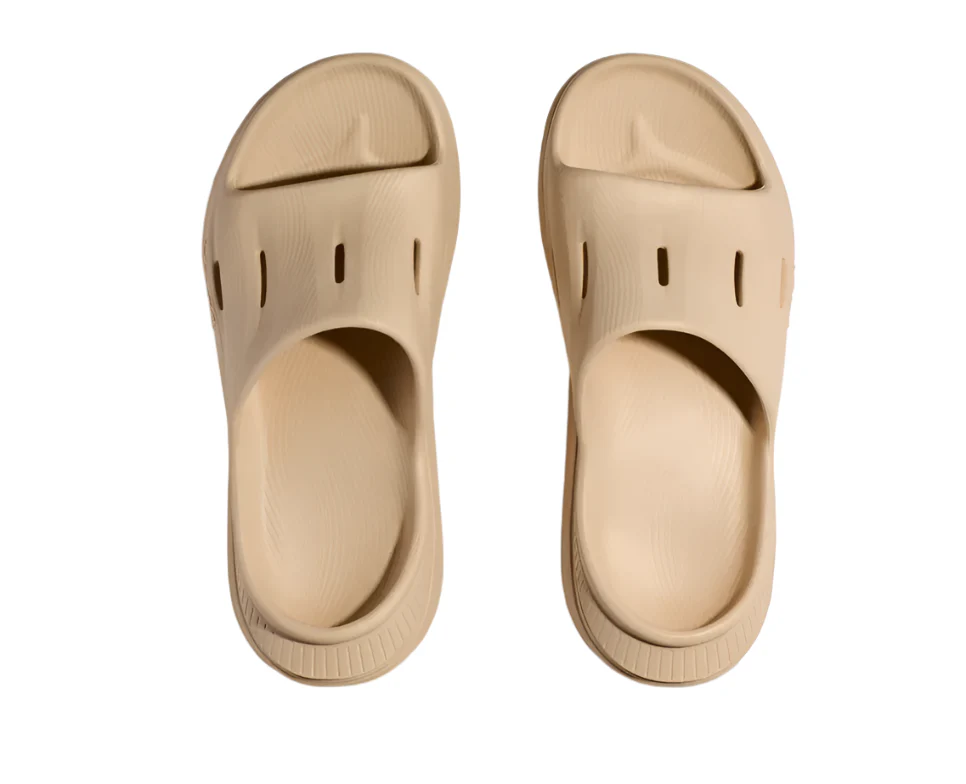 UNISEX HOKA ORA RECOVERY SLIDE 3 | SHIFTING SAND / SHIFTING SAND - Image 4