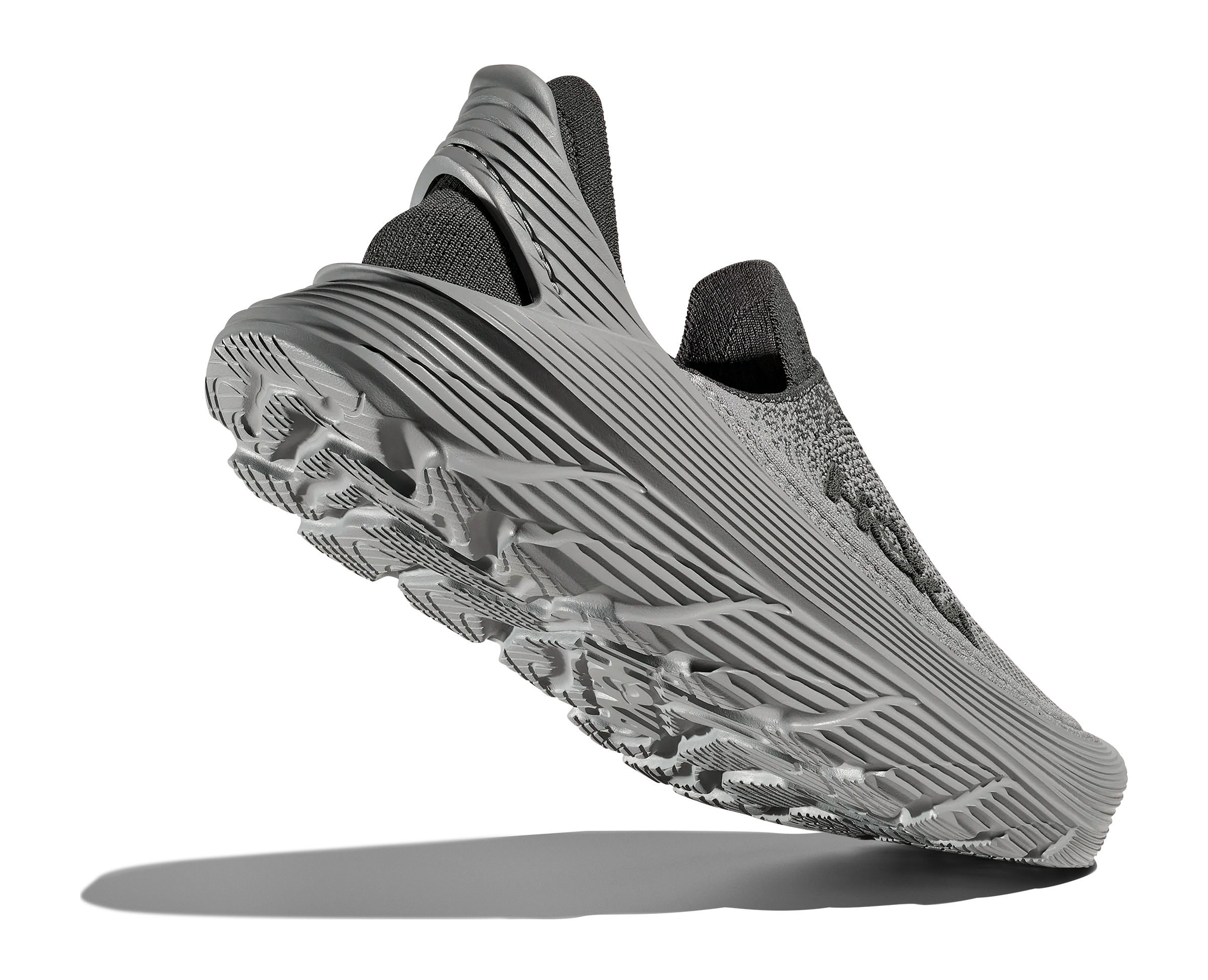 UNISEX HOKA RESTORE TC SLIP ON SHOE | SATELLITE GREY / STELLAR GREY - Image 4