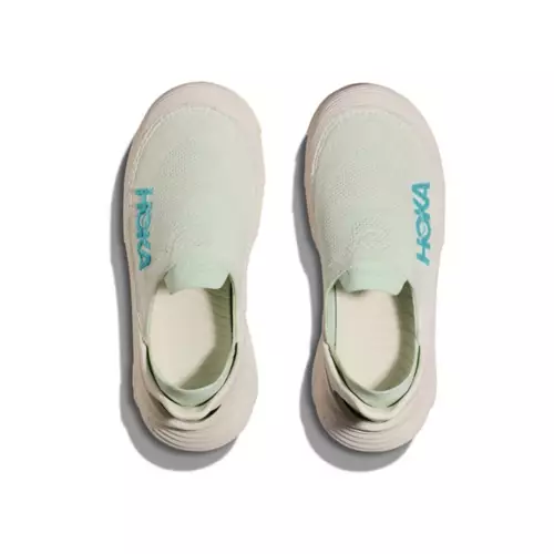 UNISEX HOKA RESTORE TC SLIP ON SHOE | FROST / CLOUDLESS - Image 3