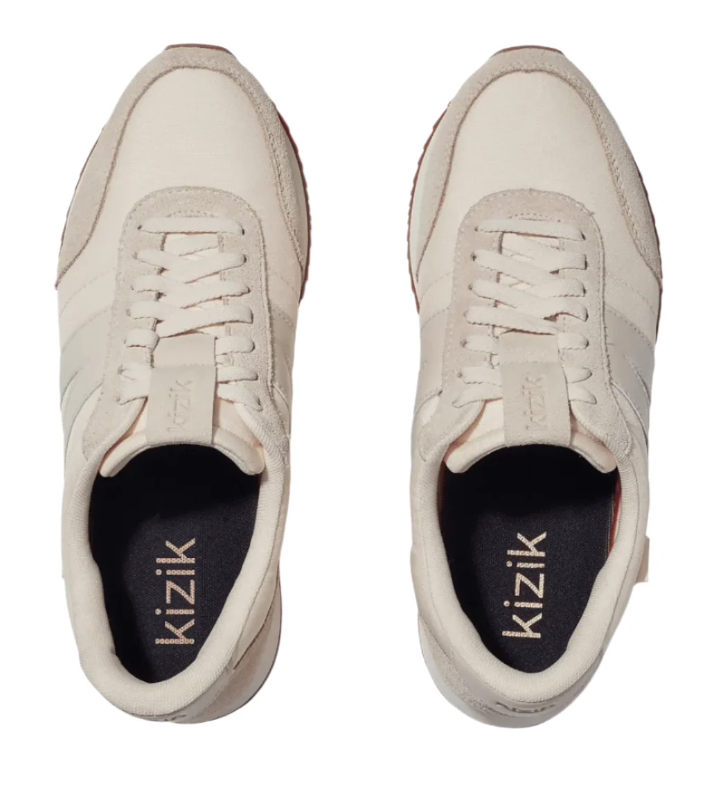 UNISEX KIZIK MILAN NYLON SNEAKER | BONE - Image 5
