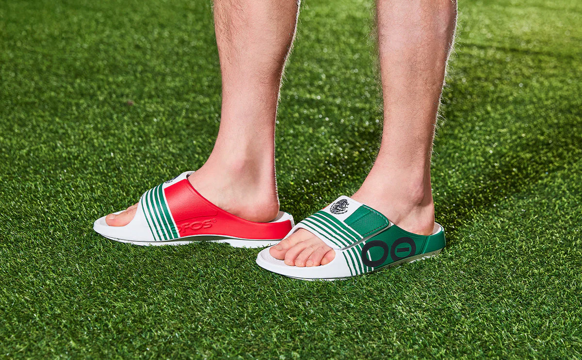 UNISEX OOFOS OOAHH SPORT FLEX LIMITED SLIDE | MEXICO - Image 8