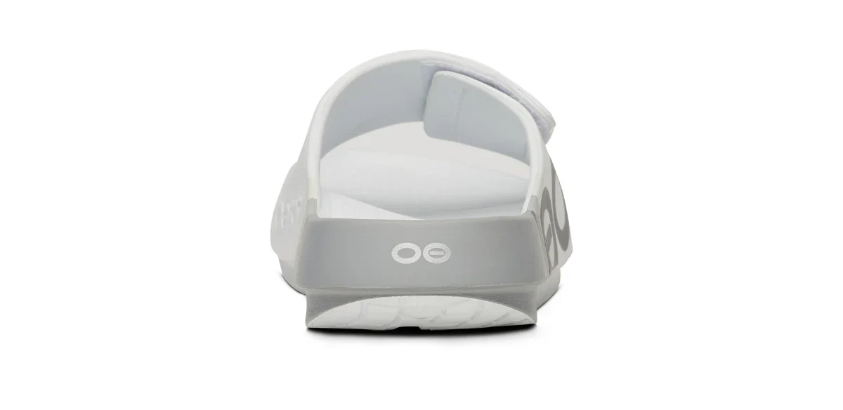 UNISEX OOFOS OOAHH SPORT FLEX LIMITED SLIDE | SMOKE RALLY - Image 8