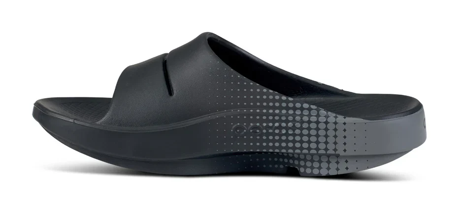 UNISEX OOFOS OOAHH SPORT SLIDE | MATRIX BLACK - Image 3