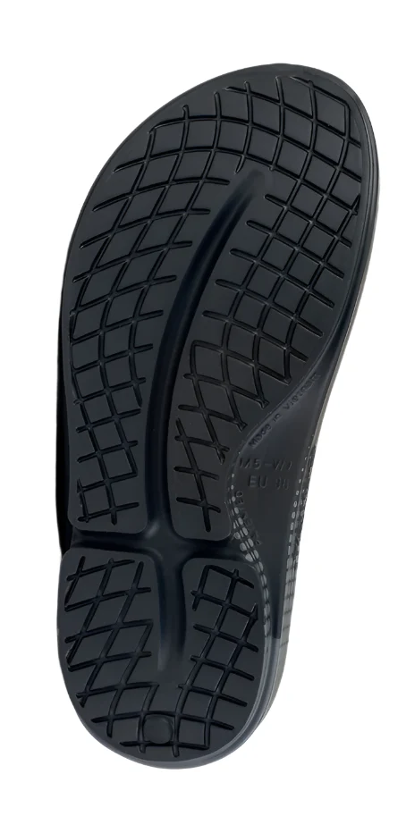 UNISEX OOFOS OOAHH SPORT SLIDE | MATRIX BLACK - Image 6