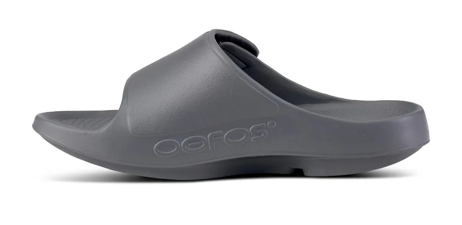 UNISEX OOFOS OOAHH SPORT FLEX SLIDE | SLATE - Image 3