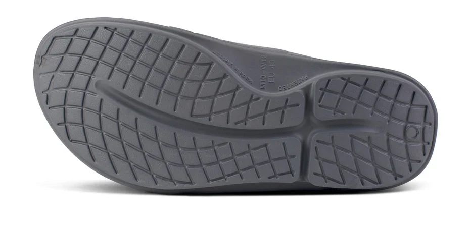 UNISEX OOFOS OOAHH SPORT FLEX SLIDE | SLATE - Image 8