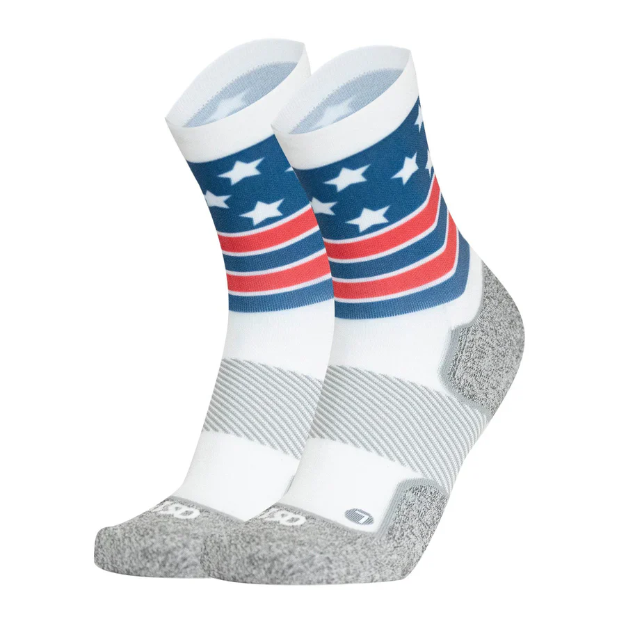 UNISEX OS1ST STARS AND STRIPES CREW SOCKS | RED / WHITE / BLUE - Image 2