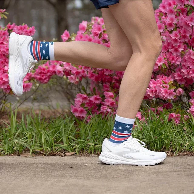 UNISEX OS1ST STARS AND STRIPES CREW SOCKS | RED / WHITE / BLUE - Image 3