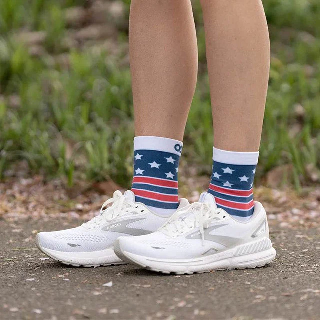 UNISEX OS1ST STARS AND STRIPES CREW SOCKS | RED / WHITE / BLUE - Image 5
