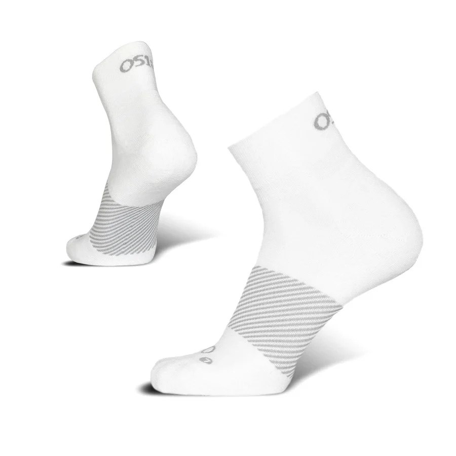 UNISEX OS1ST WICKED COMFORT 1/4 CREW | WHTE