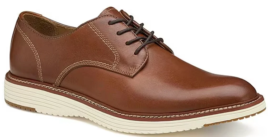 MEN'S JOHNSTON & MURPHY UPTON PLAIN TOE | TAN - Image 3
