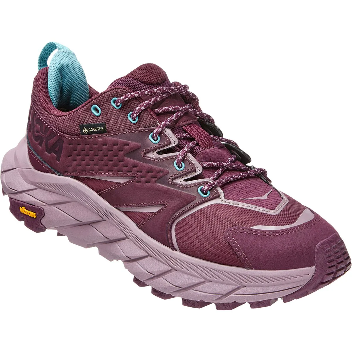 WOMEN'S HOKA ANACAPA LOW GTX | GRAPE WINE / ELDERBERRY - Image 3