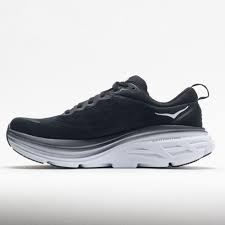 WOMEN'S HOKA BONDI 8 | BLACK / WHITE - Image 4