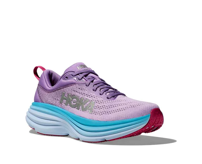 WOMEN'S HOKA BONDI 8 | CHALK VIOLET / PASTEL LILAC - Image 3