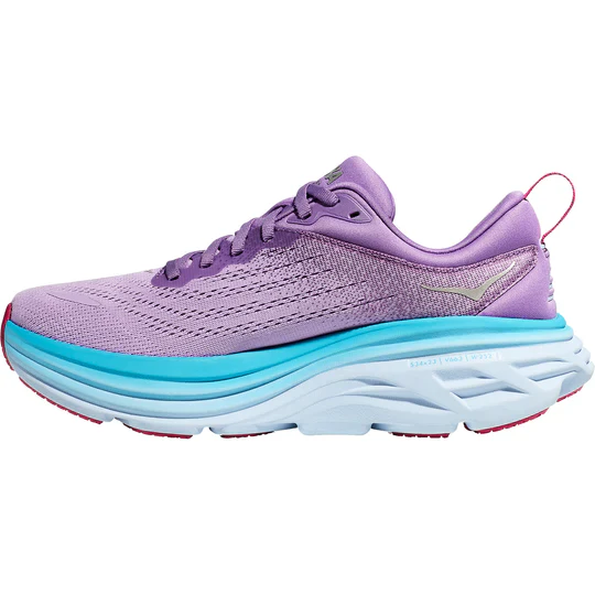 WOMEN'S HOKA BONDI 8 | CHALK VIOLET / PASTEL LILAC - Image 4