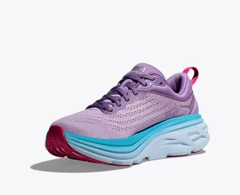 WOMEN'S HOKA BONDI 8 | CHALK VIOLET / PASTEL LILAC - Image 5