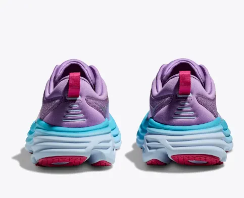 WOMEN'S HOKA BONDI 8 | CHALK VIOLET / PASTEL LILAC - Image 6