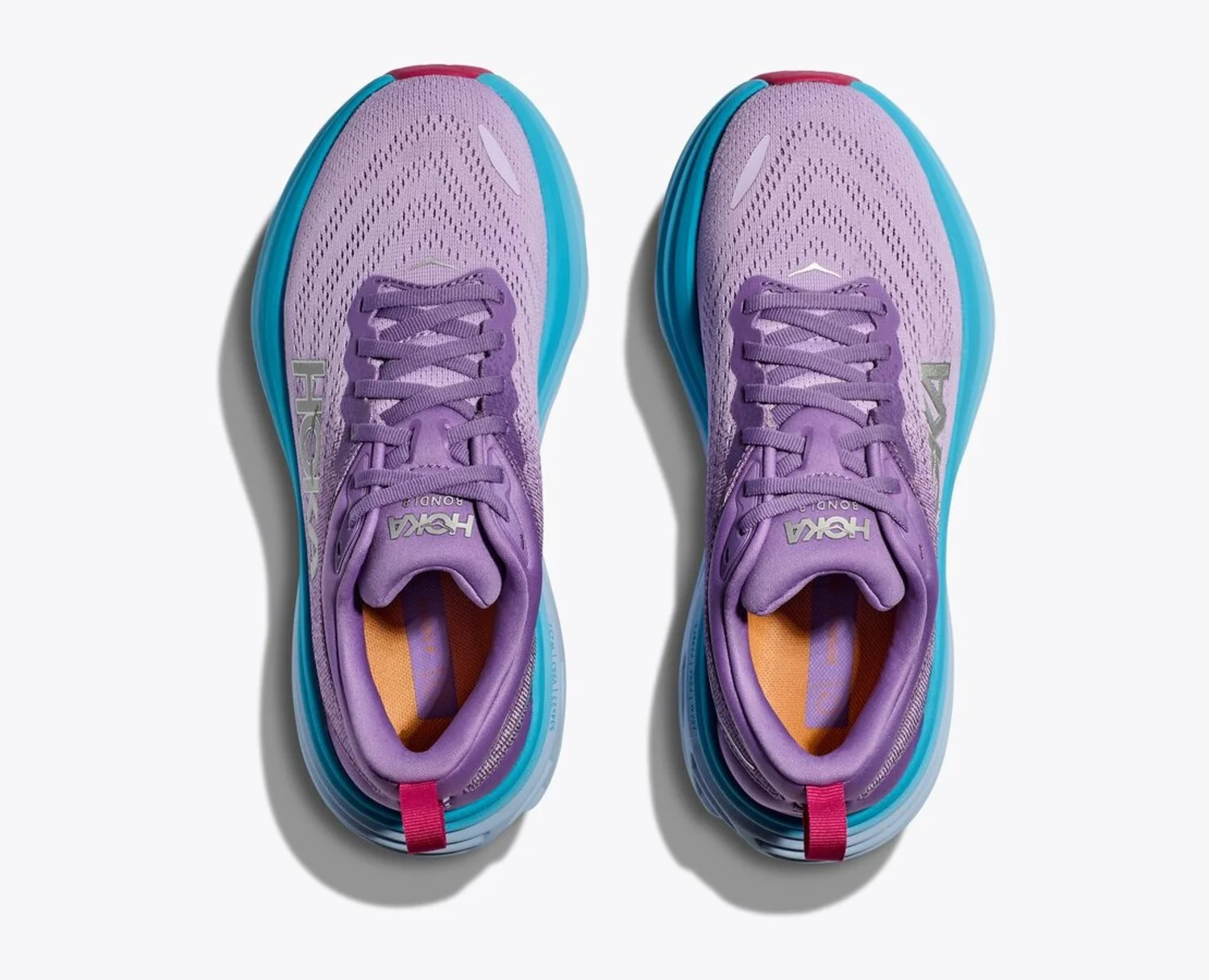 WOMEN'S HOKA BONDI 8 | CHALK VIOLET / PASTEL LILAC - Image 7